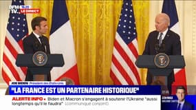 Emmanuel Macron sur la production américaine: "Nous partageons la même vision et la même volonté"