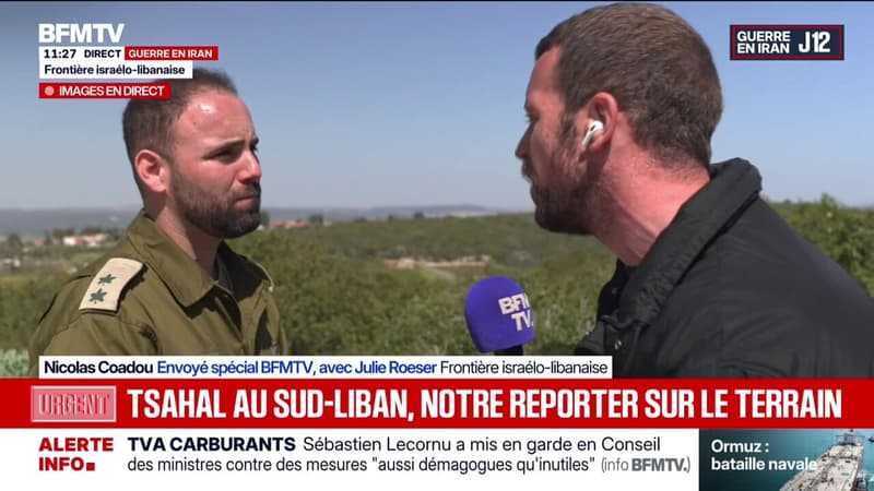 Guerre au Moyen-Orient: "Nous avons été capable de protéger nos civils", affirme Nadav Shoshani, porte-parole de l'armée israélienne