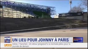 Paris: bientôt une "esplanade Johnny Hallyday" devant l'AccorHotels Arena