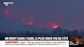 "On n'a rien sauvé du tout": dans l'Aude, certains habitants contraints de fuir face au plus gros feu de l'été