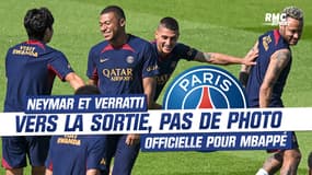 PSG : Verratti et Neymar poussés vers la sortie, pas de photo officielle pour Mbappé 
