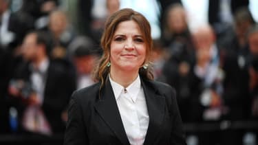 La comédienne et réalisatrice Agnès Jaoui au festival de Cannes en 2019.