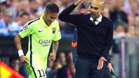 Neymar et Guardiola