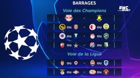 Ligue des champions: Le tirage au sort des barrages (avec l'AS Monaco ?)