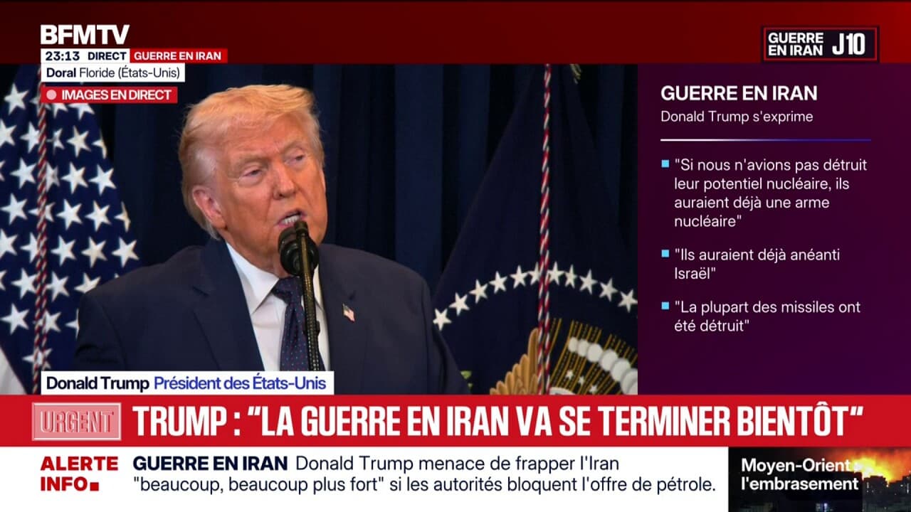 "L'armée américaine devra reprendre le contrôle du détroit" d'Ormuz "lorsque le moment sera venu", affirme Donald Trump Kép