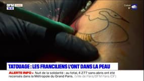 Les Franciliens ont le tatouage dans la peau