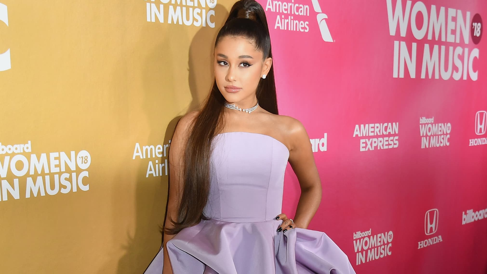 Ariana Grande le 7 décembre 2018 à New York