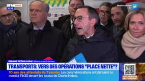 Île-de-France: des opérations "place nette" dans les transports?