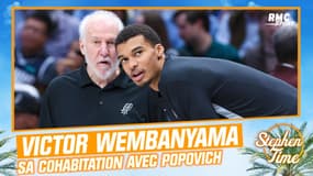 WEMBANYAMA : "Popovich lui a appris la vie d'un joueur de NBA" se réjouit Brun 