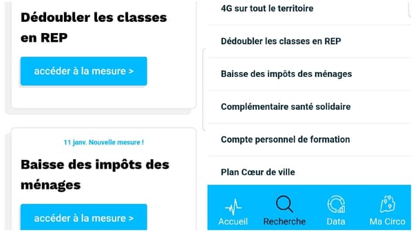 L'application KM0 permet d'avoir à portée de main les résultats chiffrés de certaines mesures votées par LaREM L'application KM0 permet d'avoir à portée de main les résultats chiffrés de certaines mesures votées par LaREM