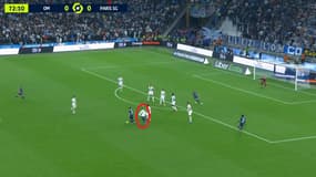 Un supporter est entré sur le terrain lors du match OM-PSG
