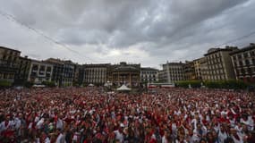 En Espagne, il n'est pas rare que la population manifeste contre les violences faites aux femmes, comme ici à Pampelune en 2016.