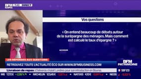 Les questions : Comment le taux d'épargne est-il calculé ? - 04/03