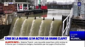 Crue de la Marne: 20 ans après, le Val-de-Marne active sa vanne clapet