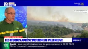 Alpes-de-Haute-Provence: les risques après l'incendie de Villeneuve