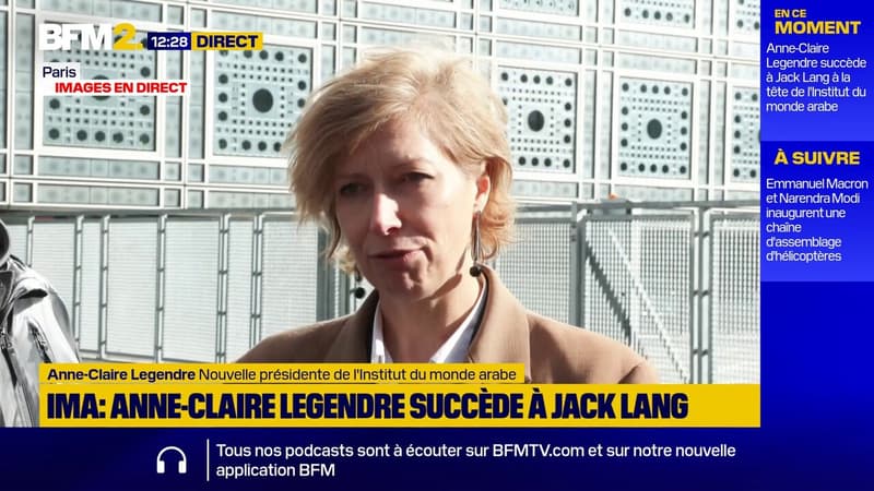 Institut du monde arabe: sa nouvelle présidente veut "mettre à plat l'ensemble (de son) fonctionnement"