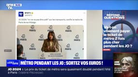 Va-t-on vraiment payer le ticket de métro 2 fois plus cher pendant les JO? BFMTV répond à vos questions