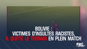 Bolivie : Victimes d'insultes racistes, il quitte le terrain en plein match