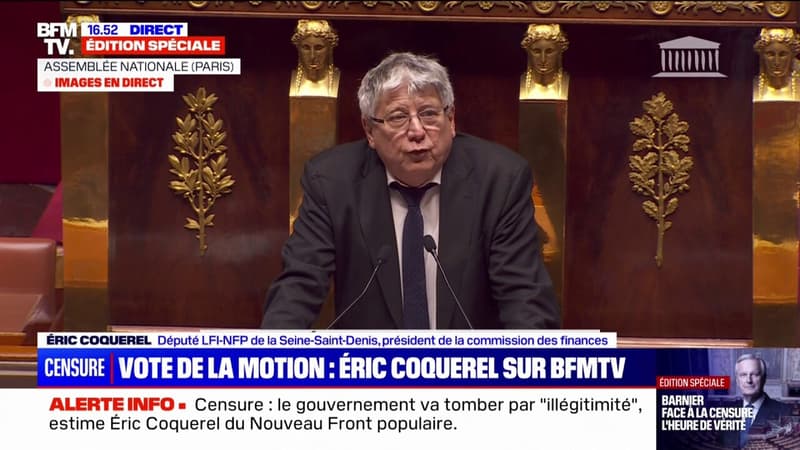 Motion de censure: 