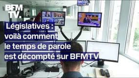 Législatives: voilà comment le temps de parole est décompté sur BFMTV