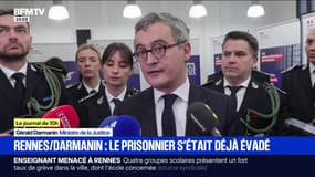 Evasion d'un détenu à Rennes: le directeur de la prison démis de ses fonctions, "le prisonnier s'était déjà évadé" par le passé 