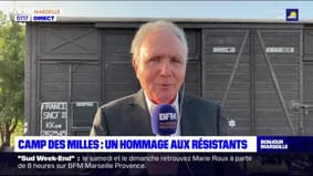Journée nationale de la résistance: Alain Chouraqui, président-fondateur de la Fondation du Camp des Milles, exhorte à avoir "le courage de la mémoire"