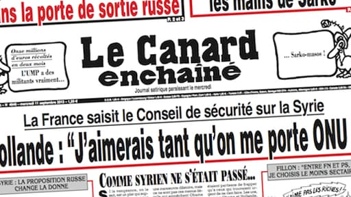 Deux caricatures parues dans le "Canard" de ce mercredi on scandalisé le Japon.