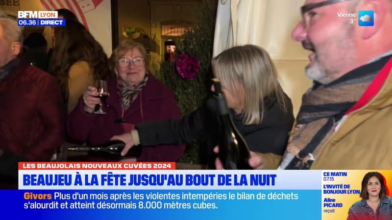 Beaujolais nouveau: début des Sarmentelles à Beaujeu