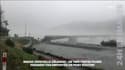 EN IMAGES - Un pont cède sous les fortes pluies en Nouvelle-Zélande