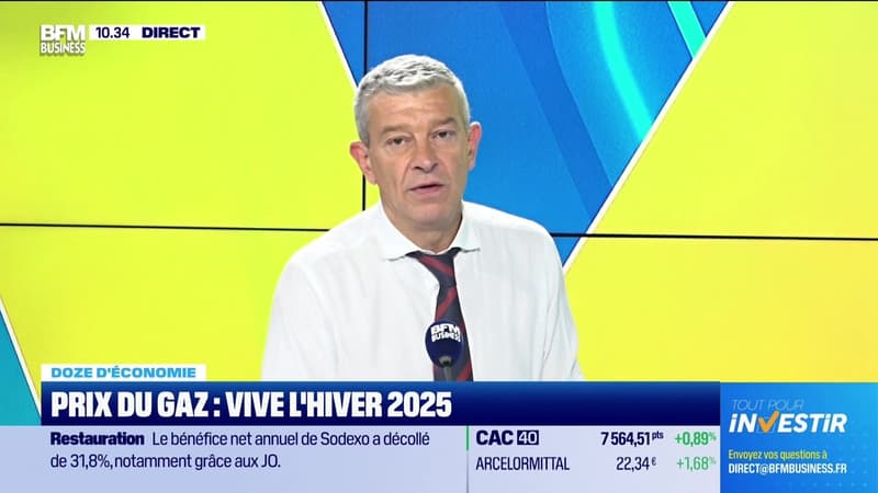 Doze d'économie : Prix du gaz, vive l'hiver 2025 - 24/10