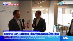"On est une école avec un emplacement premium": Florent Deswartvaeger, directeur du campus ESPI de Lille, explique le choix du lieu de cet établissement