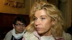 Frigide Barjot mercredi matin, dans les couloirs du tribunal de grande instance de Paris.