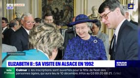 Elizabeth II: retour sur sa visite en Alsace en 1992