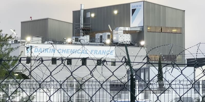 Un site de production de Daikin, à Oullins-Pierre-Bénite