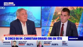 Législatives: Christian Girard, candidat RN sur la 1ère circonscription des Alpes-de-Haute-Provence, revient sur ses résultats à Digne-les-Bains