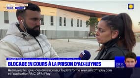 Blocage à la prison d'Aix-Luynes: "le dialogue avec la direction est rompu", explique Imane Pau, déléguée FO