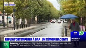 "On se demandait ce qu'il se passait": un témoin raconte la scène du refus d'obtempérer à Gap