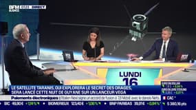 Jean-Yves Le Gall (CNES): "on lance cette nuit le satellite Taranis qui est une merveille de sciences, avec comme objectif de comprendre l'origine des orages afin d'améliorer nos connaissances sur le climat"