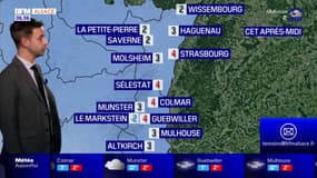 Météo Alsace: une fin de semaine entre averses et temps très nuageux