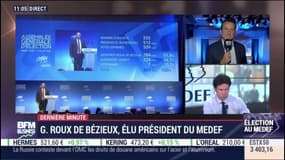 Geoffroy Roux de Bézieux succède à Pierre Gattaz à la tête du Medef
