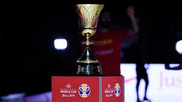 Trophée de la Coupe du monde masculine de basket. 
