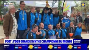 Nord: les joueurs de l'Olympique Grande-Synthe de la section adaptée sacrés champions du monde