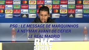 PSG : Le message de Marquinhos à Neymar avant de défier le Real Madrid
