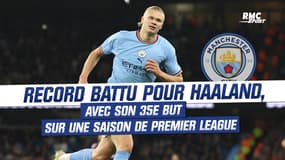 Premier League : Record battu pour Haaland avec son 35e but dans une saison de PL