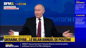 "Nous restons ouverts aux négociations" assure le président russe Vladimir Poutine