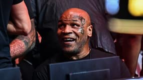 L'ancien boxeur américain Mike Tyson photographié à Miami (Etats-Unis) le 8 avril 2023