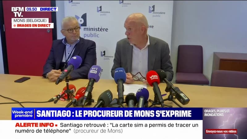 Santiago: La grand-mère s'occupe des enfants retrouvés dans la chambre d'hôtel au Pays-Bas, explique Vincent Macq, procureur du Roi de Mons, en Belgique