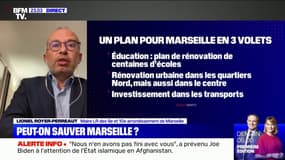 Plan "Marseille en grand": le maire des 9e et 10e arrondissements est "très satisfait de voir que la solidarité nationale s'exprime en faveur d'une ville qui souffre"