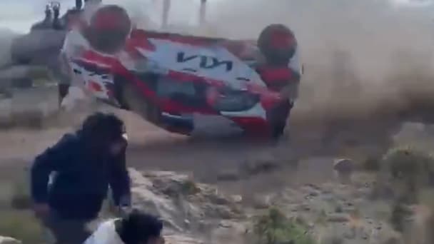 Un accident de rallye à Cordoba en Argentine le 19 avril 2026