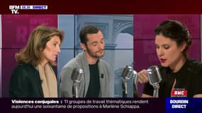 Cécilia Attias et Louis Sarkozy face à Apolline de Malherbe en direct - 29/10